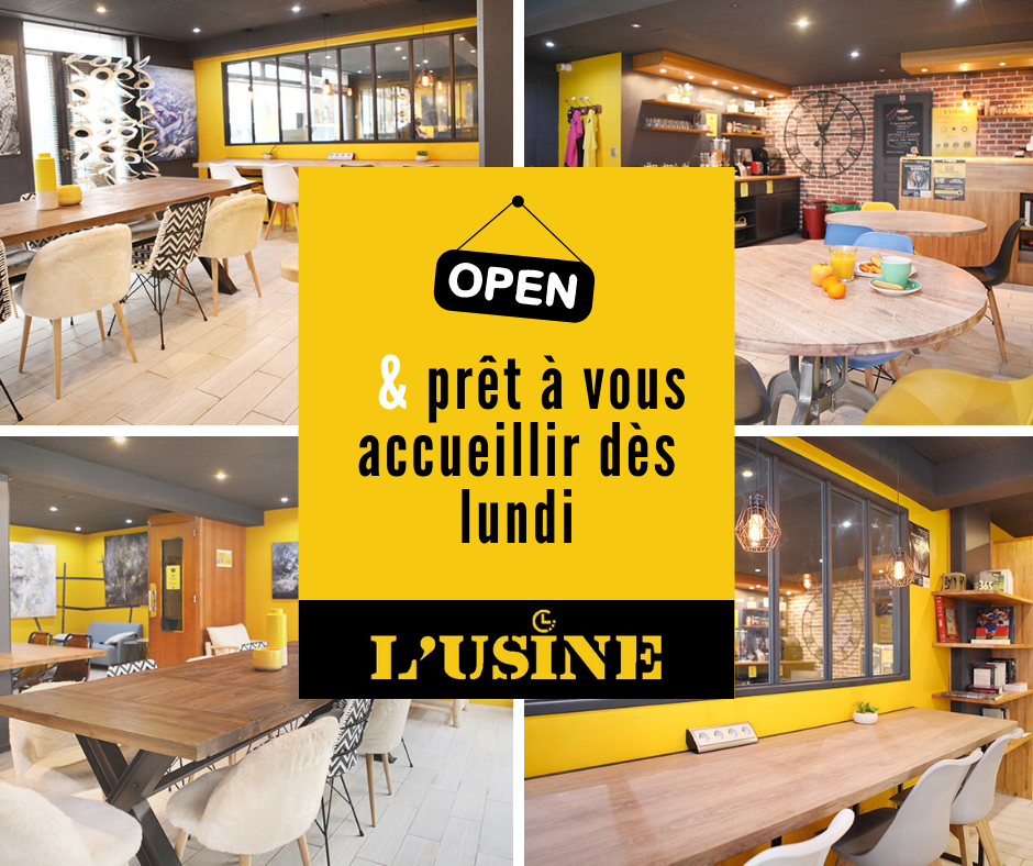 L'Usine à Rouen café et coworking